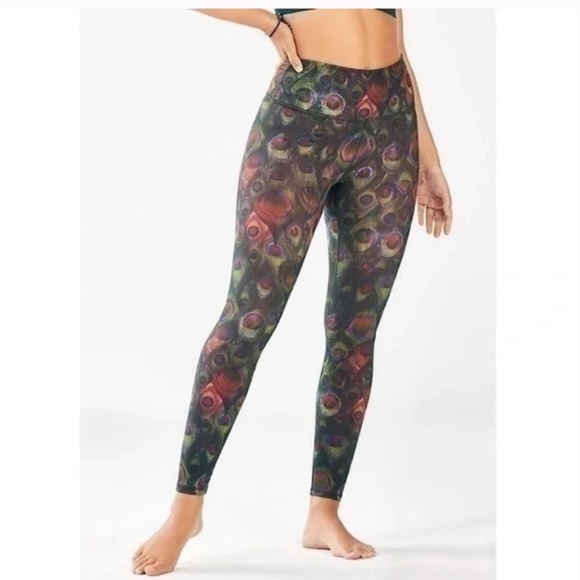 Fabletics peacock size M leggings - Picture 1 of 7